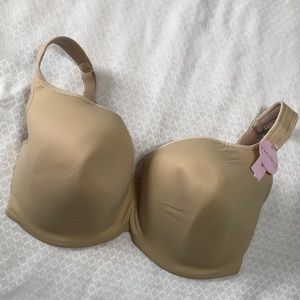 Cacique Smooth Balconette Nude Bra Size 38G